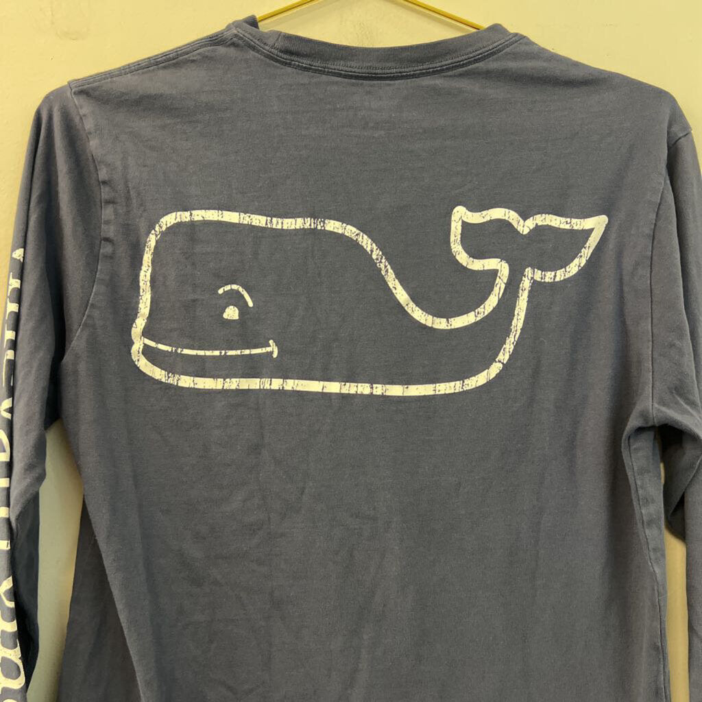 Vineyard Vines Blue Long Sleeve Graphic Tee Extra Small