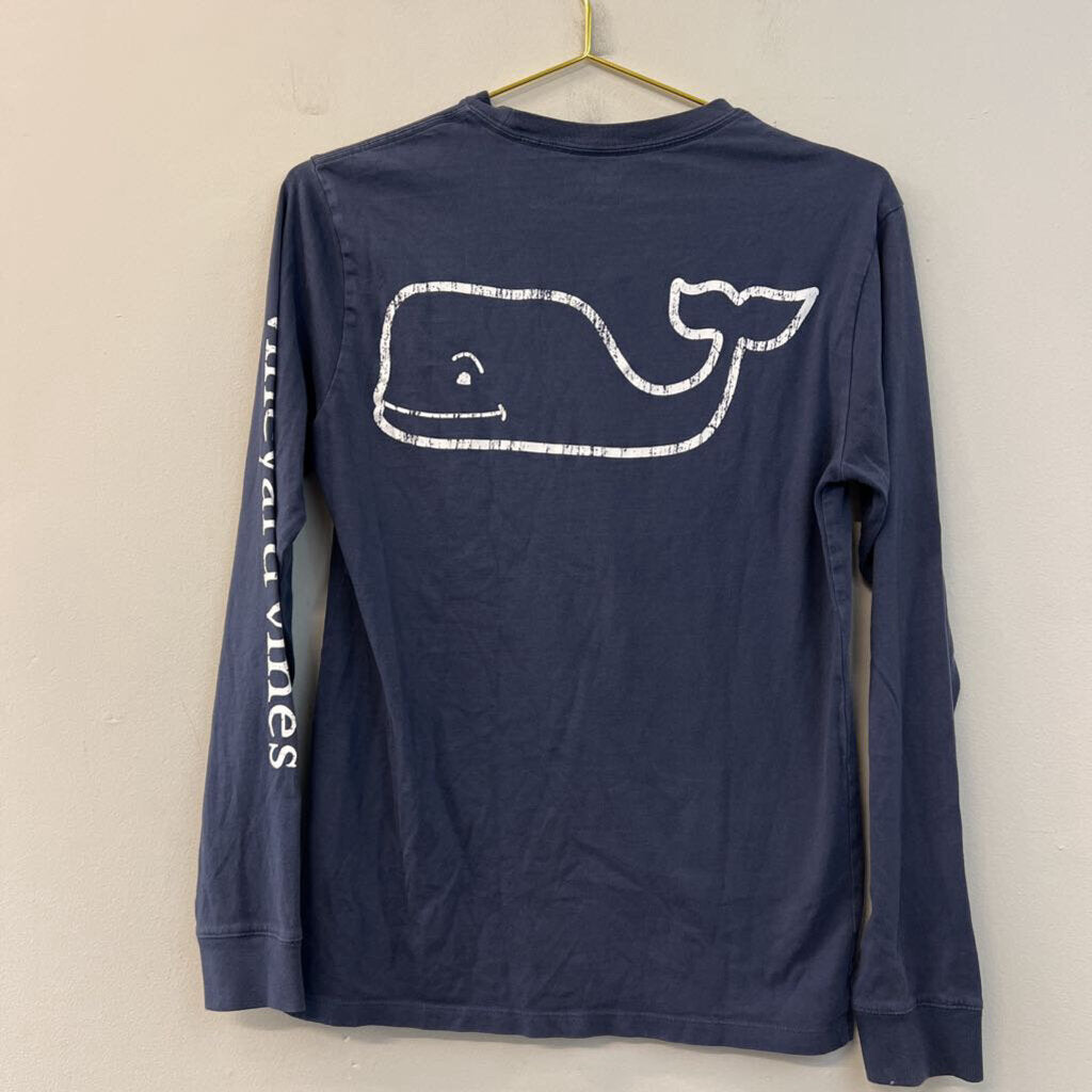 Vineyard Vines Blue Long Sleeve Graphic Tee Extra Small