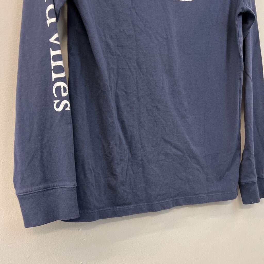 Vineyard Vines Blue Long Sleeve Graphic Tee Extra Small