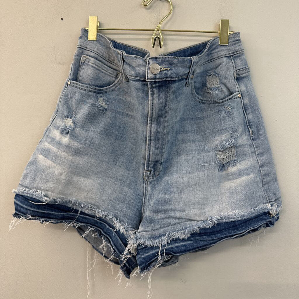 Risen Distressed Denim Shorts 1XL