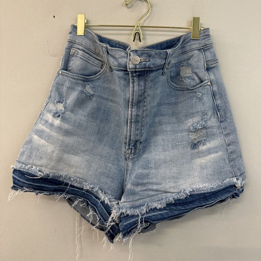 Risen Distressed Denim Shorts 1XL