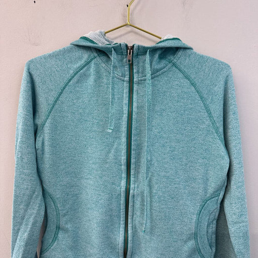 Patagonia Blue Long Sleeve Zip Up Hoodie Medium
