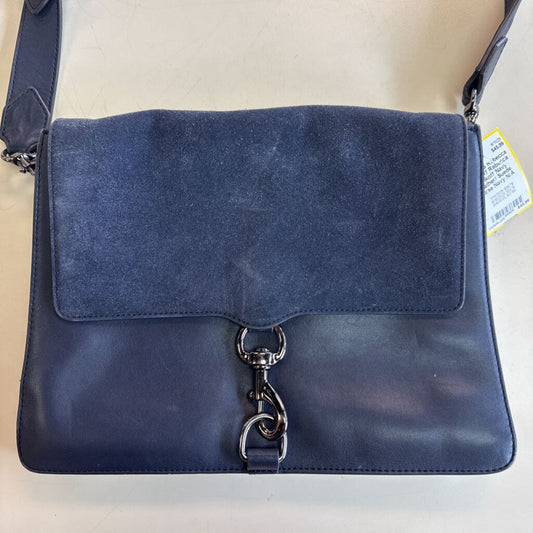 Rebecca Minkoff Navy Leather/ Suede Purse