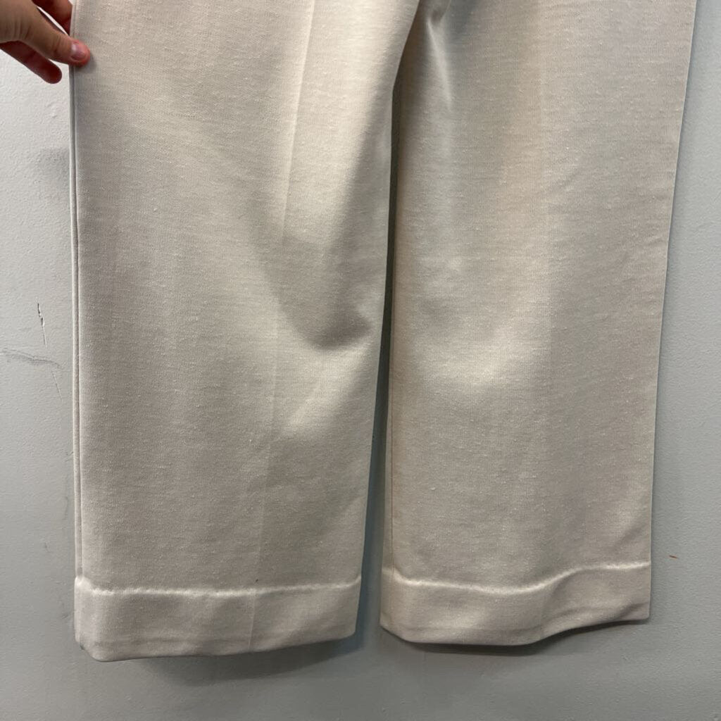 Vintage Beige/ White Stripe Top Jumpsuit Medium