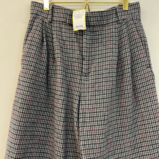 Zara High Waisted Plaid Shorts