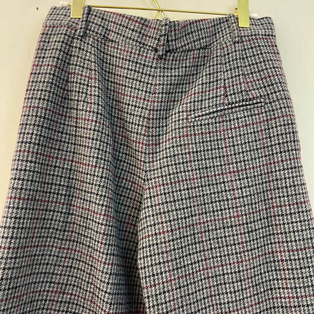 Zara High Waisted Plaid Shorts
