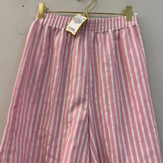 Vintage Pink/ White High Waisted Shorts Small
