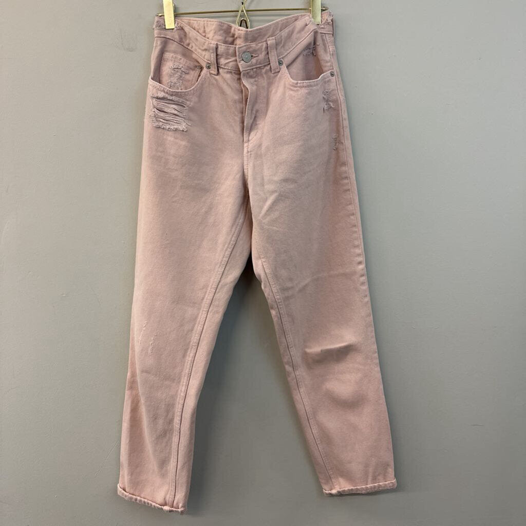 &Denim Pink Boyfriend Jeans 27
