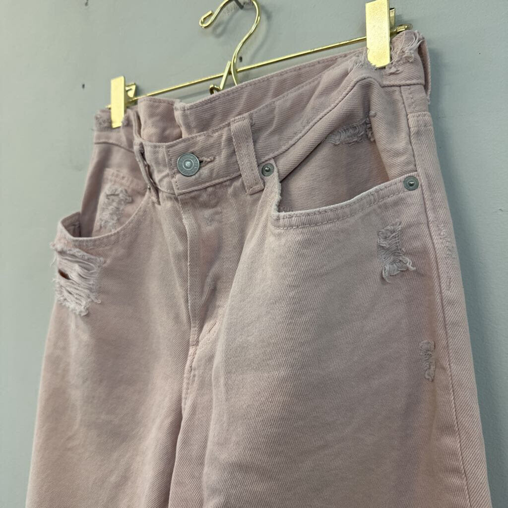 &Denim Pink Boyfriend Jeans 27