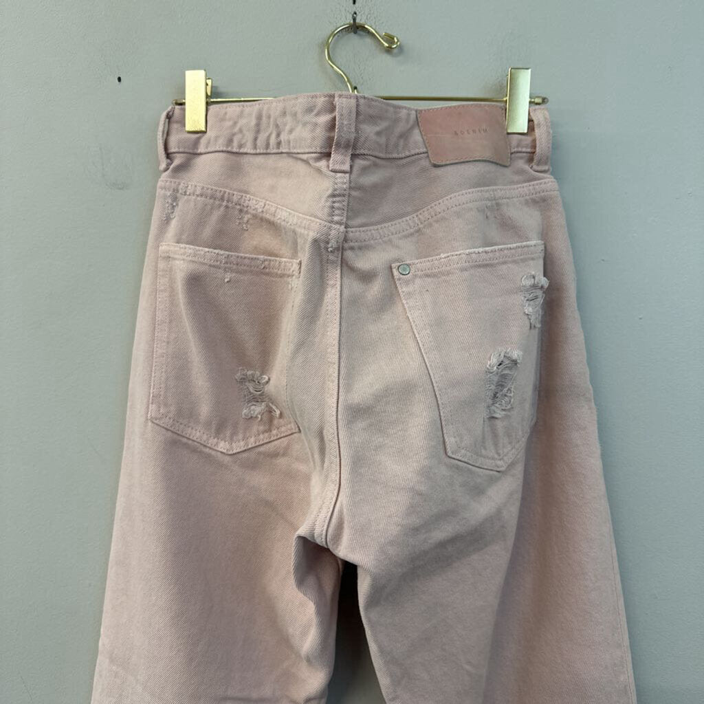 &Denim Pink Boyfriend Jeans 27