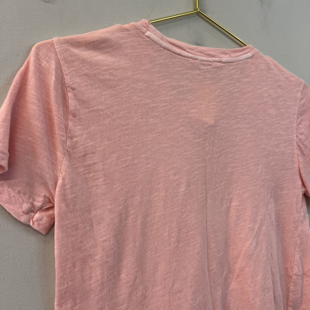 Lucky Brand Pink Short Sleeve Top Small