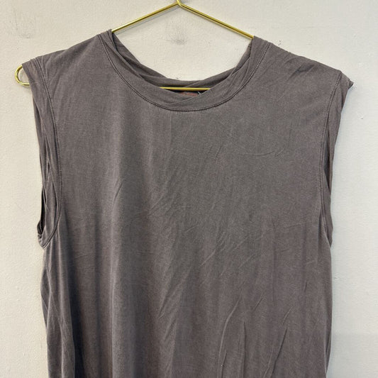 Feel The Piece Grey Sleeveless Top Extra Small/ Small