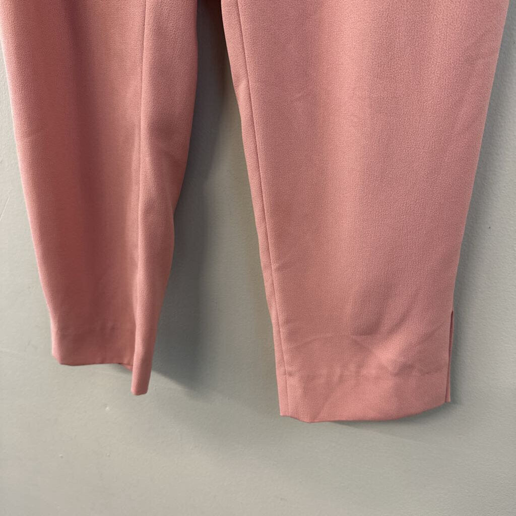 Anthropologie Pink The Essential Pull On Trouser Pants Small