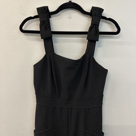 Maeve Black Bow Strap Jumpsuit 2