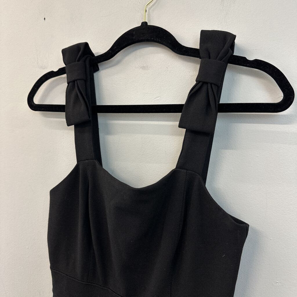 Maeve Black Bow Strap Jumpsuit 2