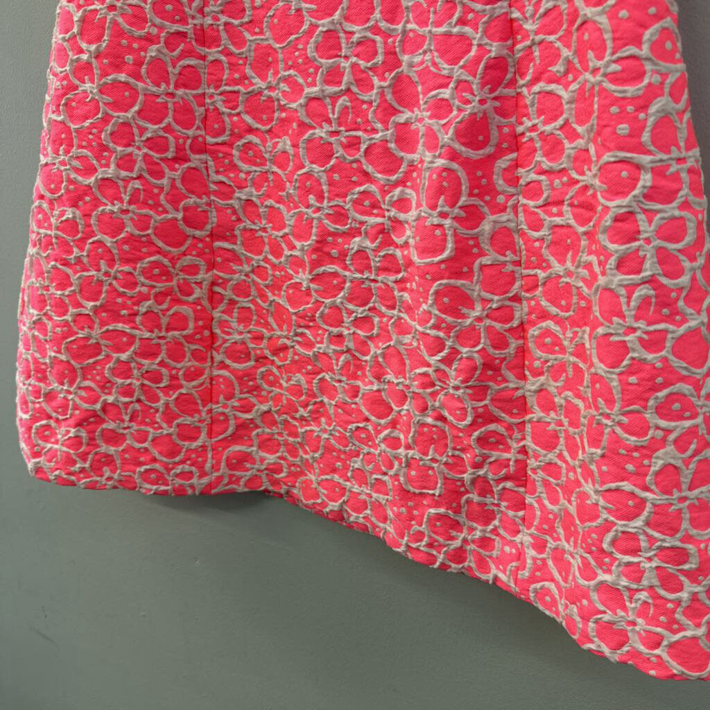 Lilly Pulitzer Bright Pink/ White Print Dress 6