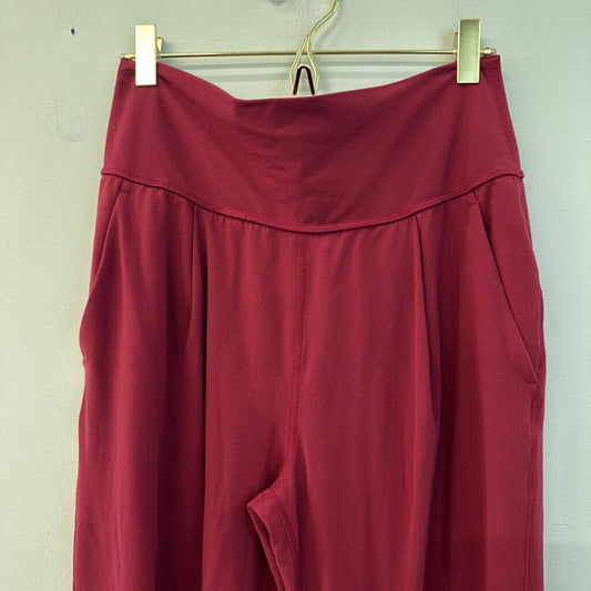 Athleta Red Full Length Leggings Small