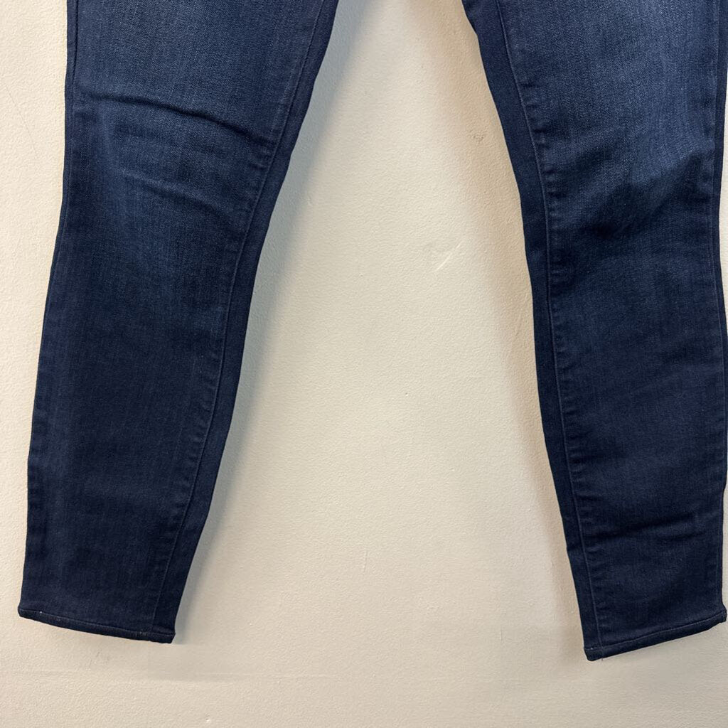 Paige Dark Wash Verdugo Ankle Jeans 26