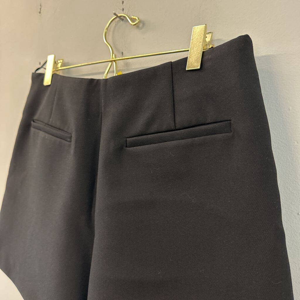 Zara Black Wrap Skort Large