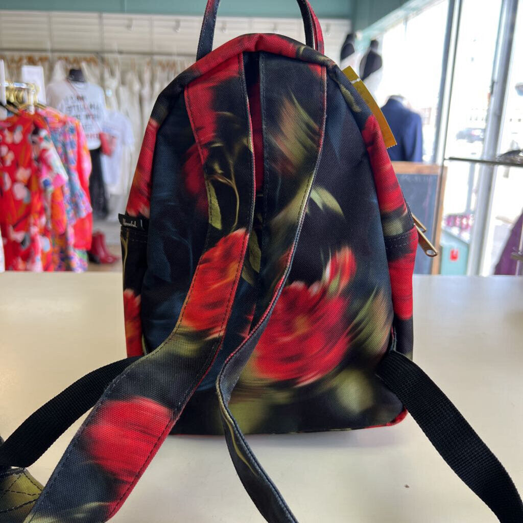 Herschel Nova Mini Blurry Roses Backpack