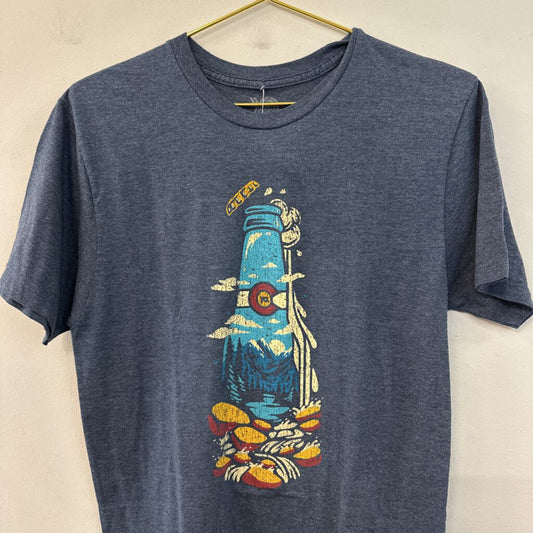 Blue Colorado Short Sleeve Graphic Tee Medium
