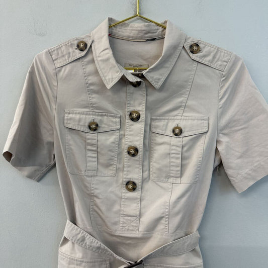 Burberry Brit Brown Short Sleeve Safari Dress 2