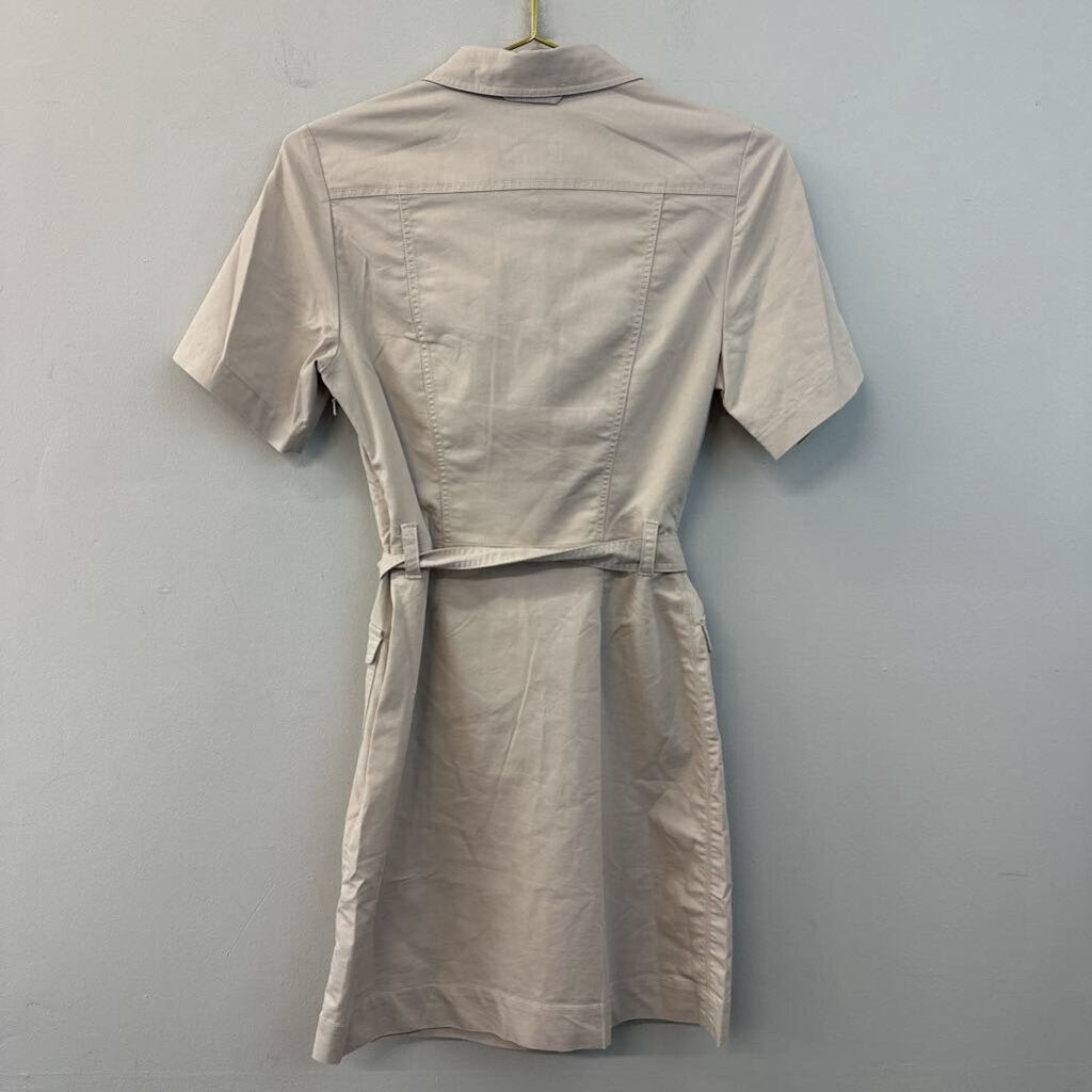 Burberry Brit Brown Short Sleeve Safari Dress 2