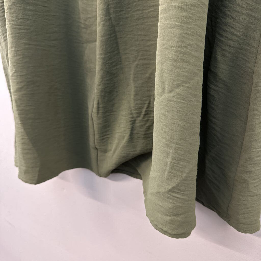 NYCC Green Side Pocket Maxi Skirt Medium