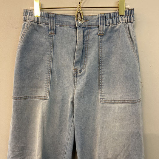 Gogo Jeans Light Wash Wide Leg Jeans 29
