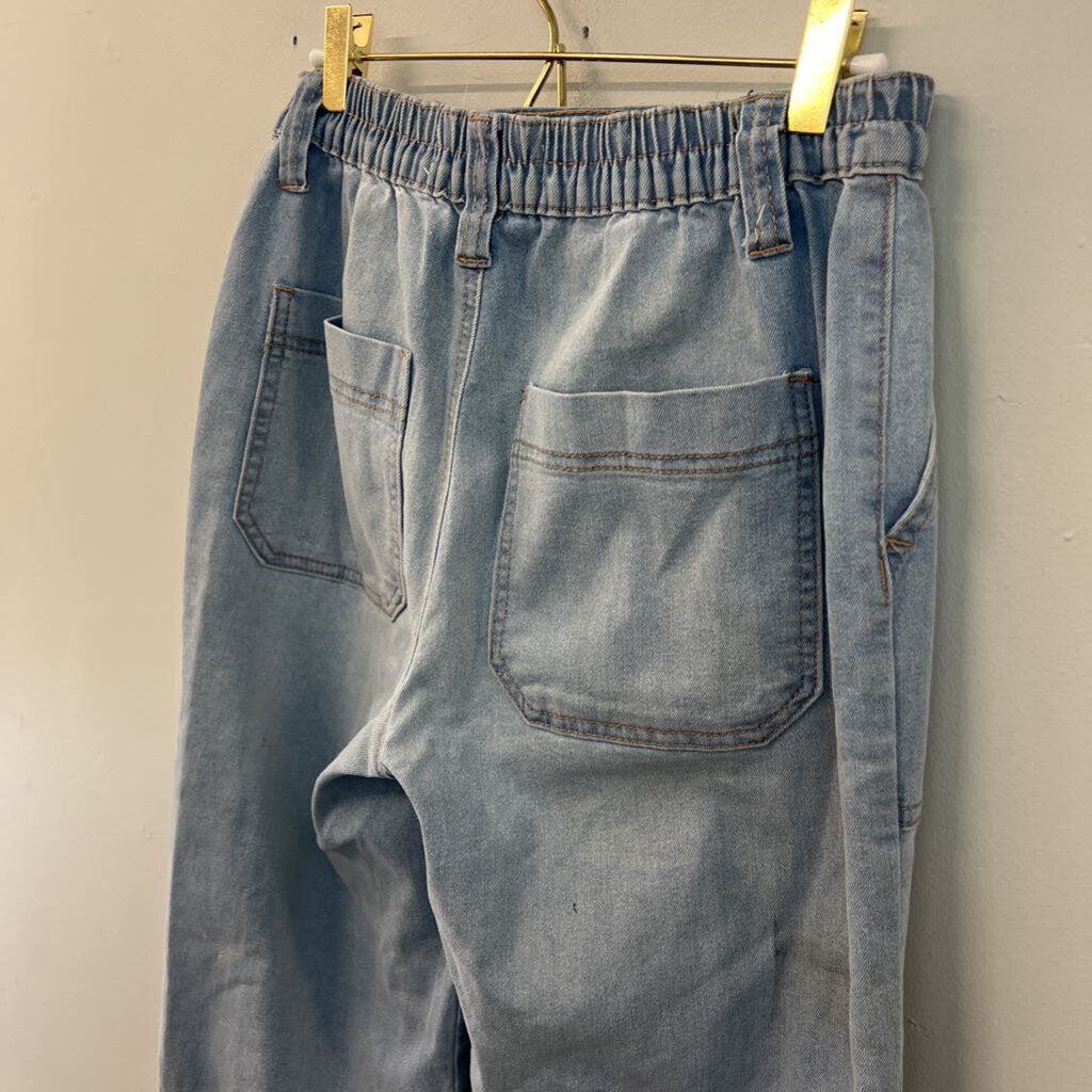 Gogo Jeans Light Wash Wide Leg Jeans 29