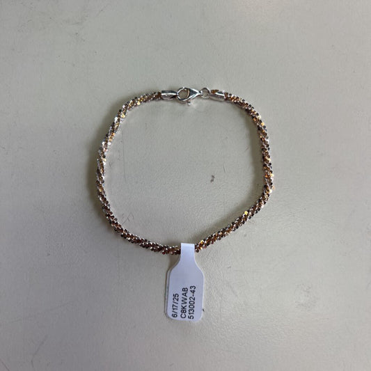 Sterling Silver Twist Bracelet