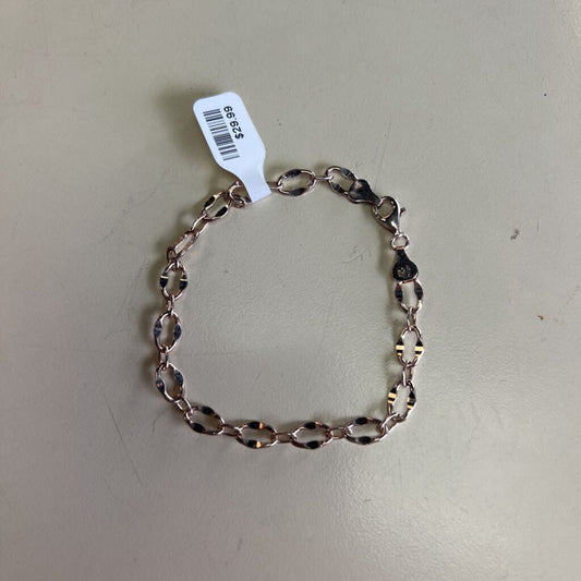 Sterling Silver Oval Link Bracelet