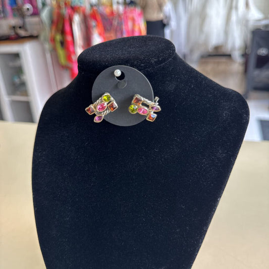 Multi Colored Cuff Earrings
