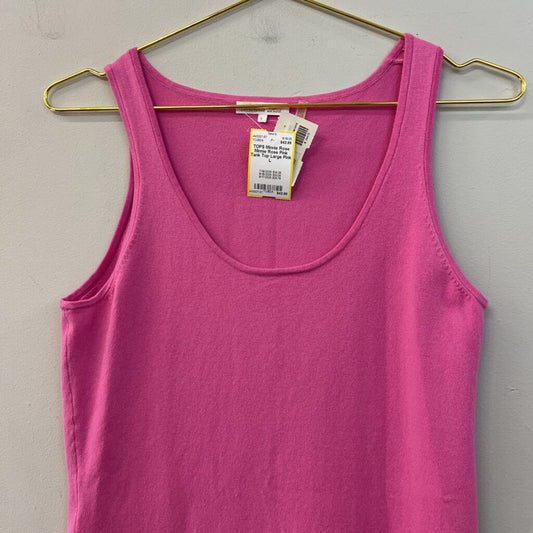 Minnie Rose Pink Tank Top Large