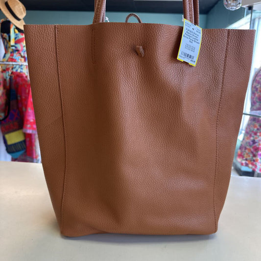 Marlon Brown Pebbled Leather Borsa Purse
