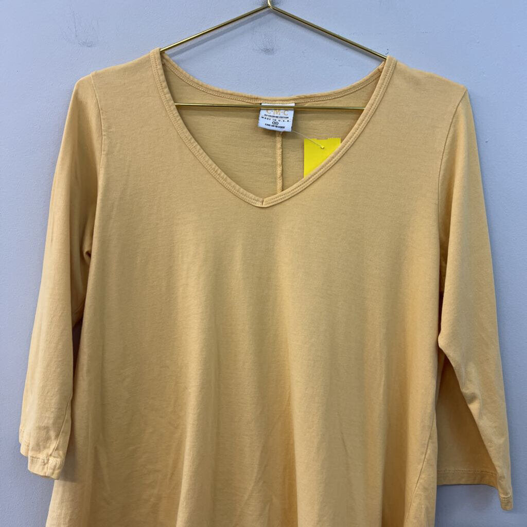 CMC Yellow Long Sleeve Top Medium