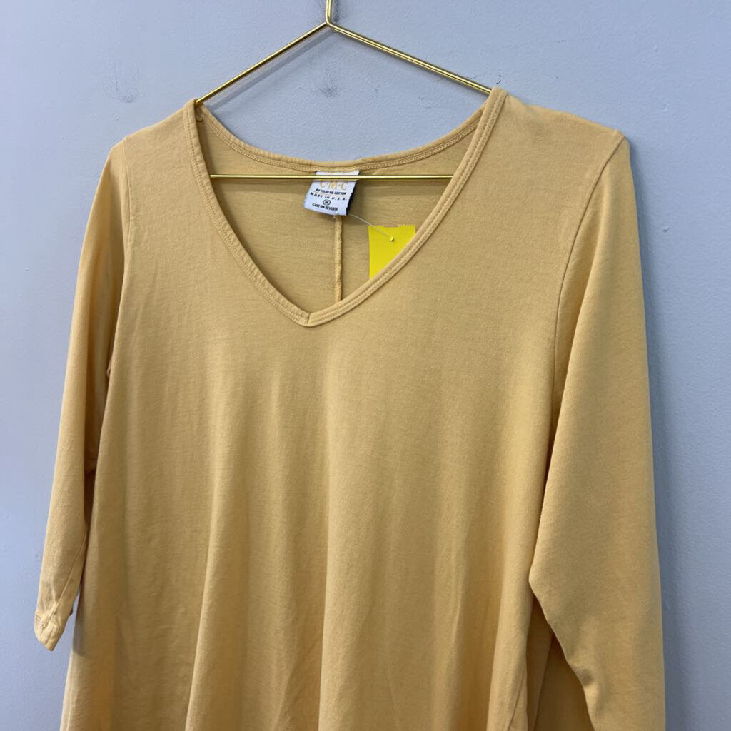 CMC Yellow Long Sleeve Top Medium