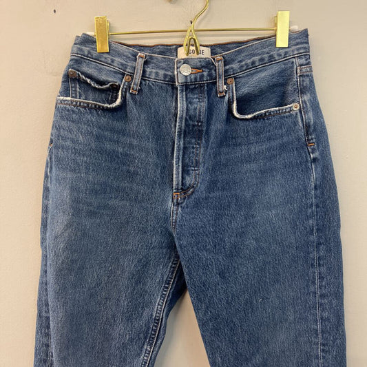 Agolde Dark Wash High Rise Jeans 25