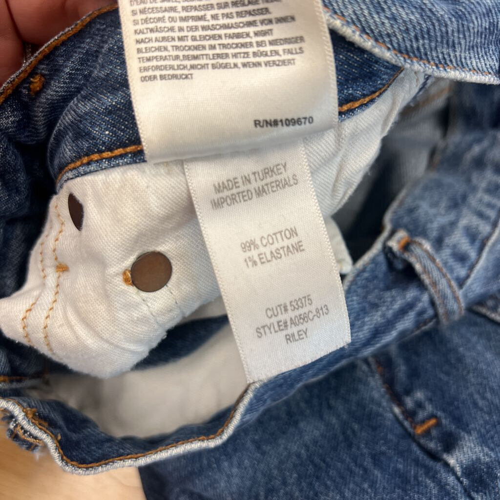 Agolde Dark Wash High Rise Jeans 25