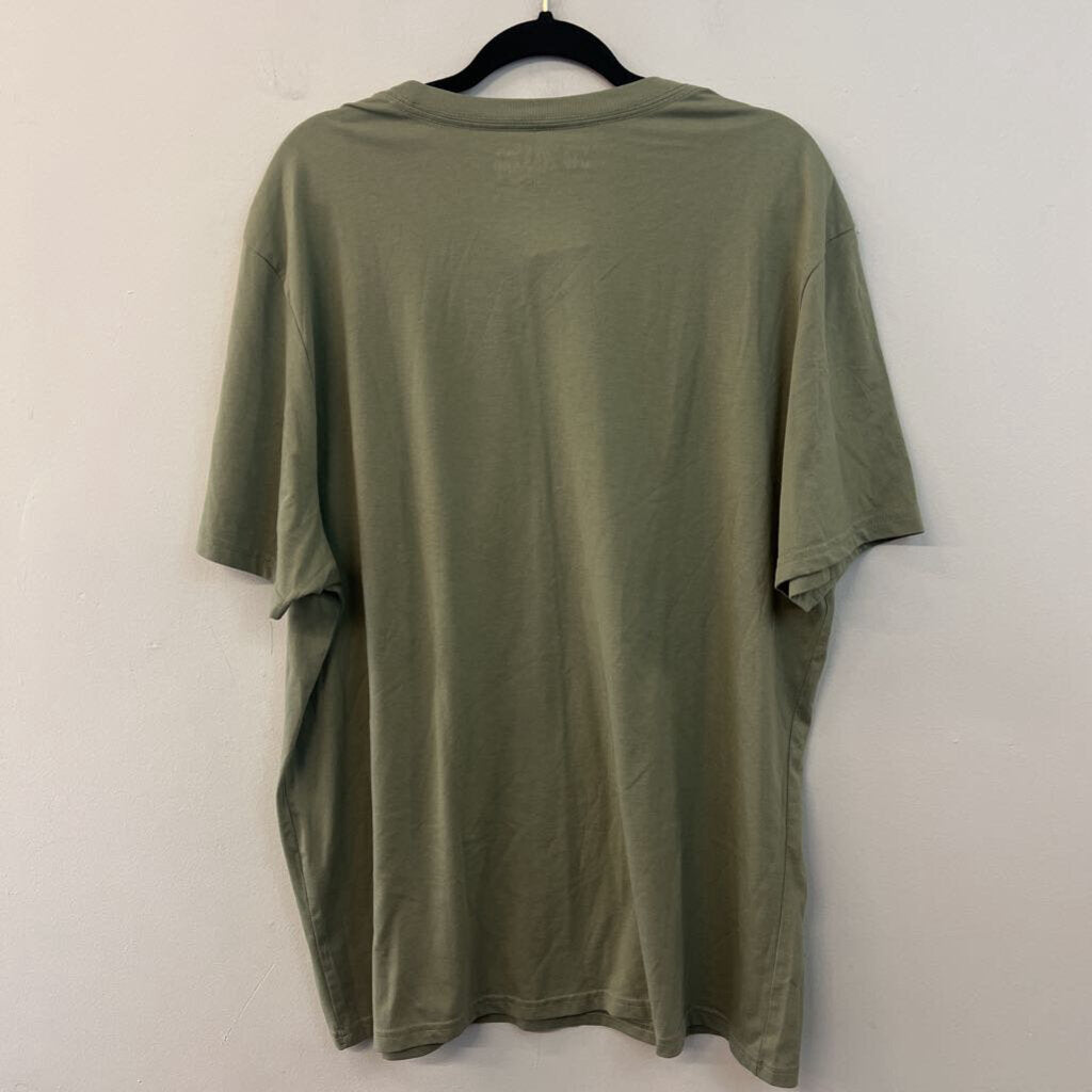 Def Leppard Green Short Sleeve Graphic Tee Extra Large