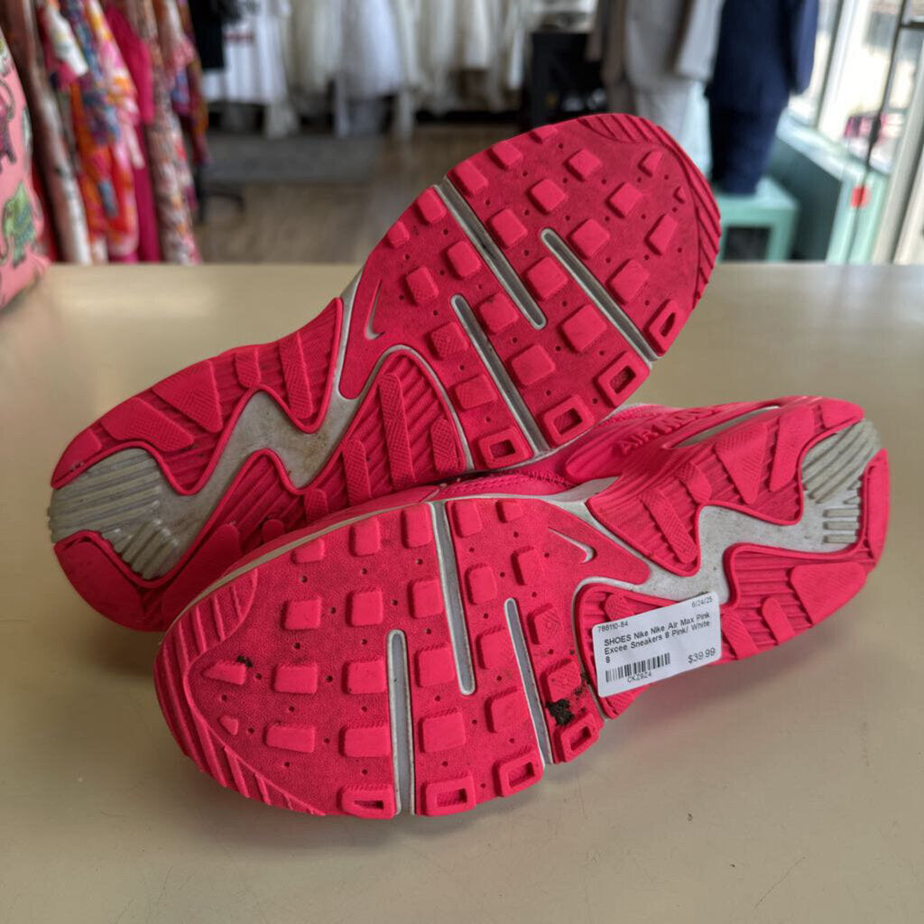 Nike Air Max Pink Excee Sneakers 8
