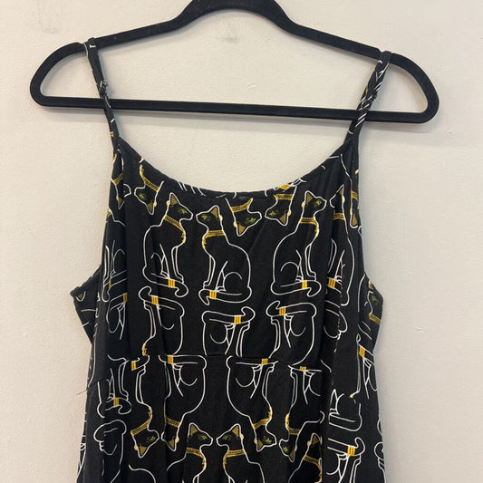 Black Friday Black Car Print Midi Dress 18