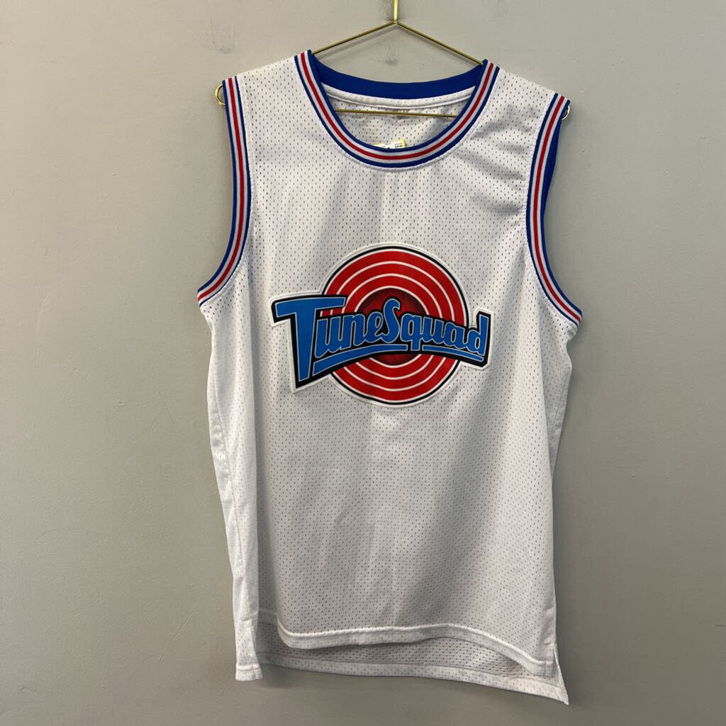 White/ Multi Tune Squad Jersey Vest Top Extra Large