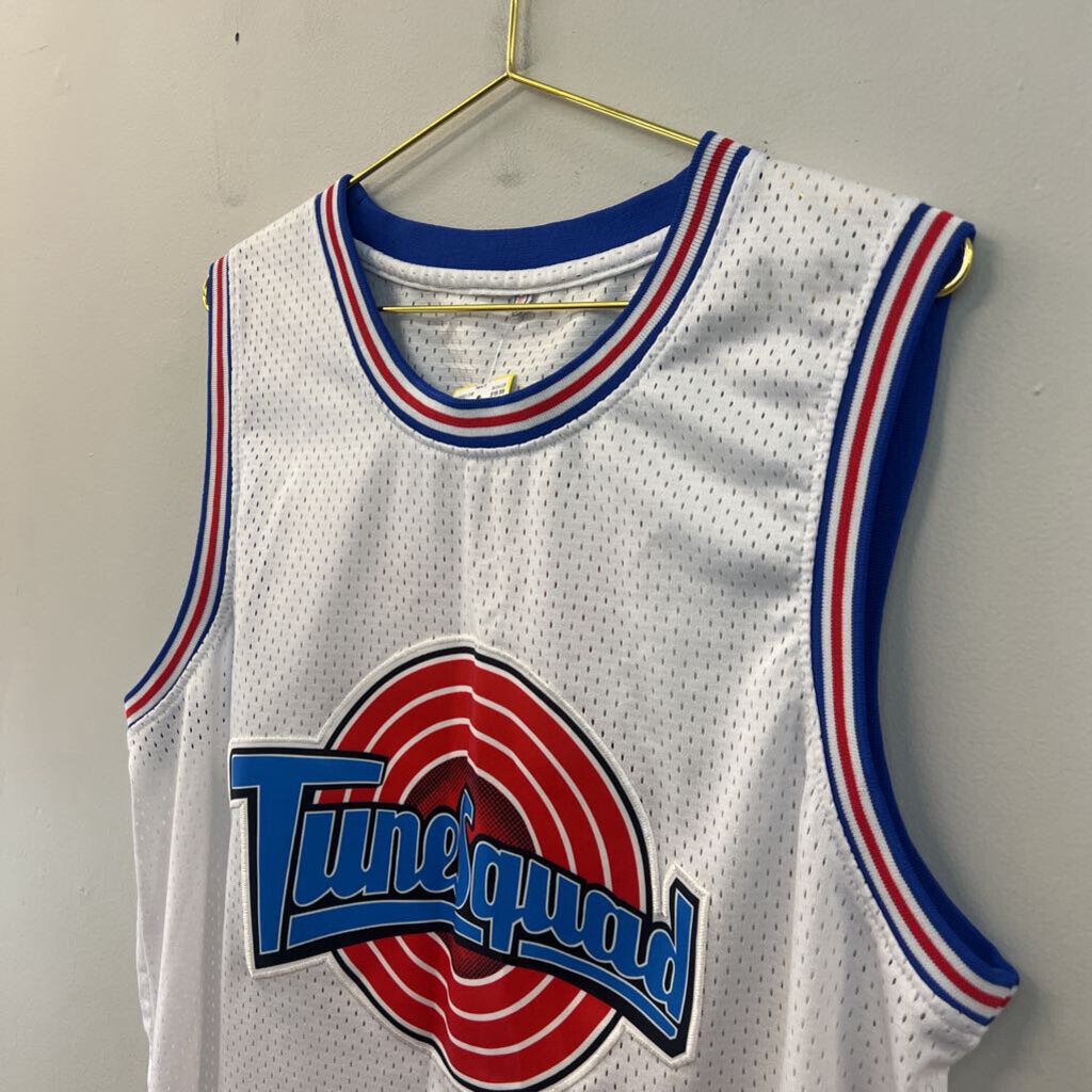 White/ Multi Tune Squad Jersey Vest Top Extra Large