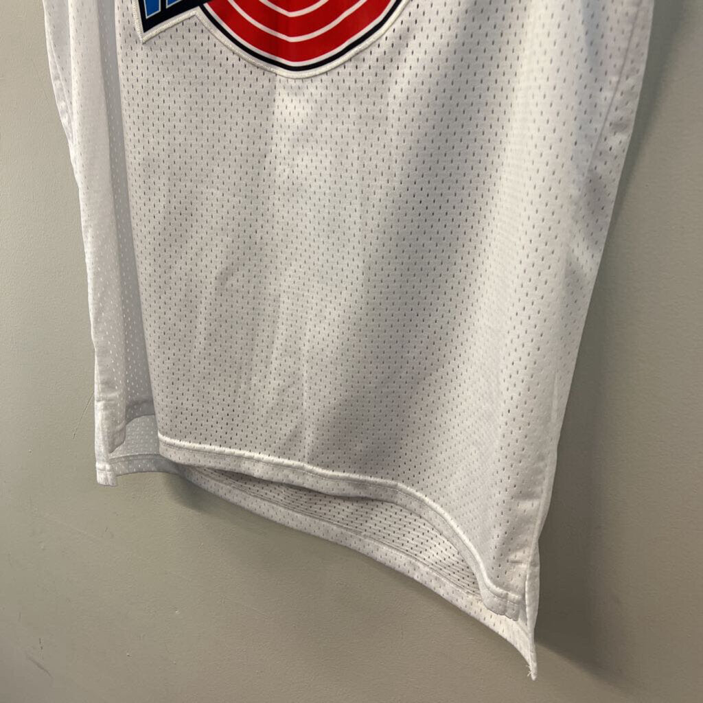 White/ Multi Tune Squad Jersey Vest Top Extra Large