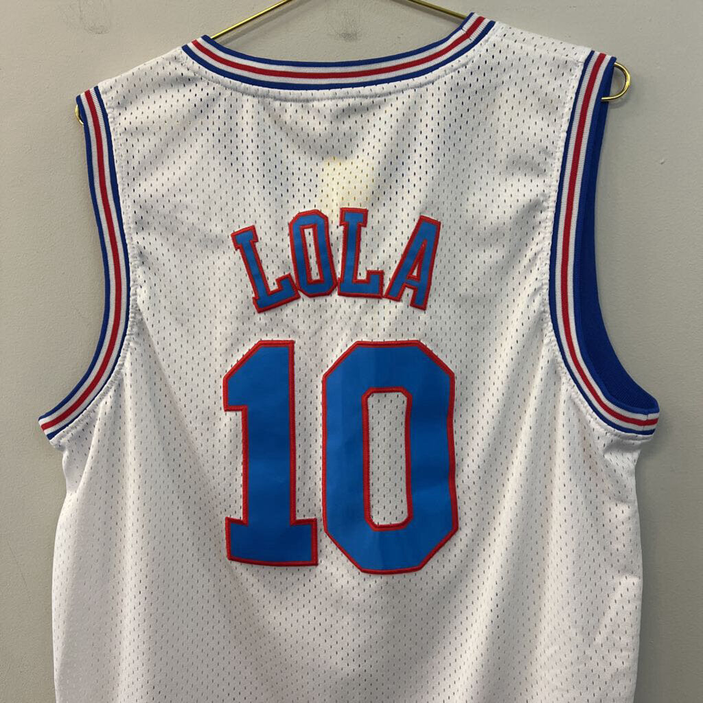 White/ Multi Tune Squad Jersey Vest Top Extra Large