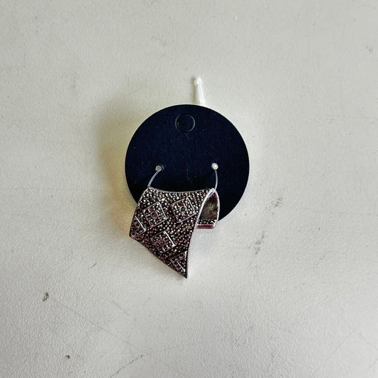 Sterling Silver Marcasite Slide