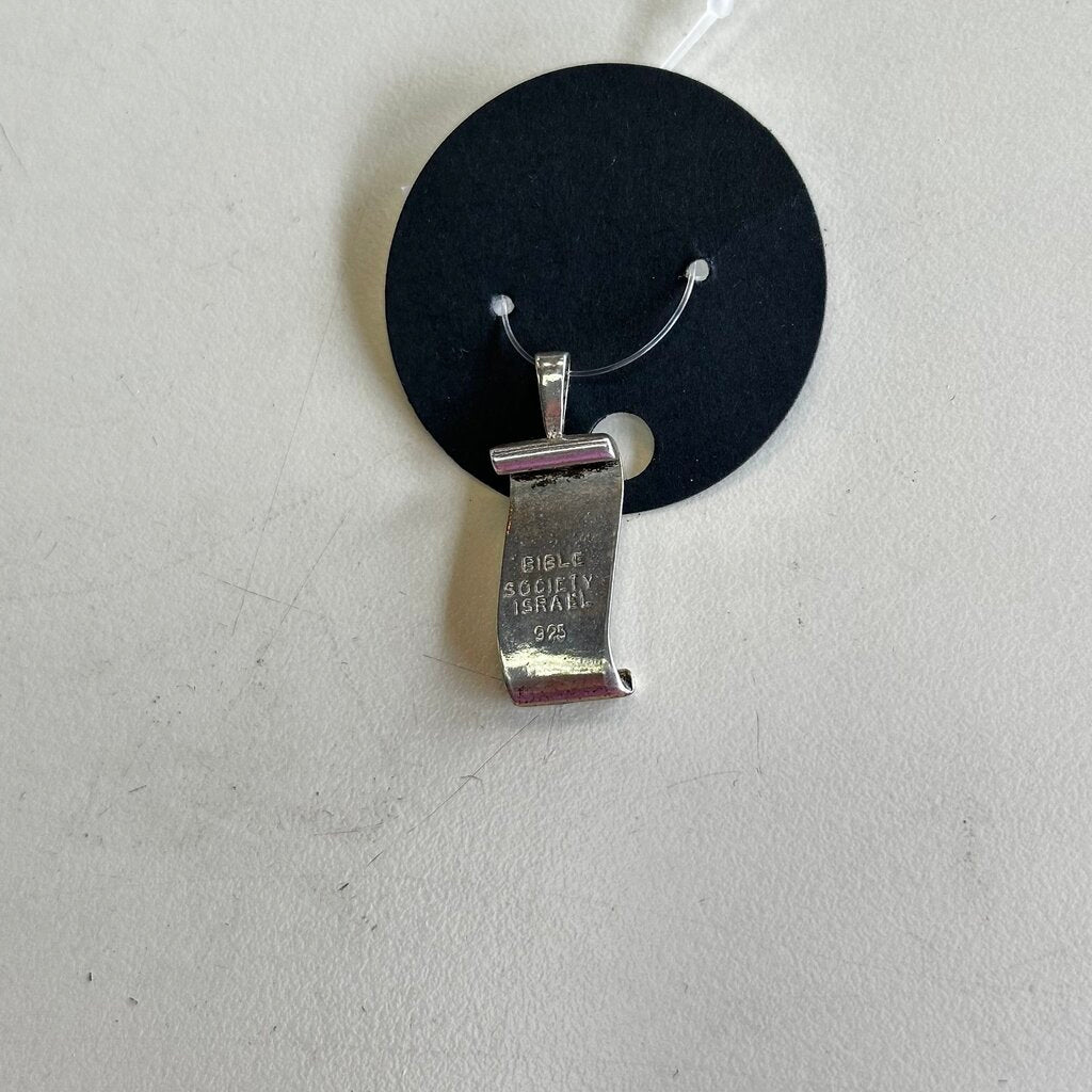 Sterling Silver Prayer Pendant