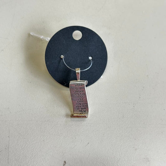 Sterling Silver Prayer Pendant