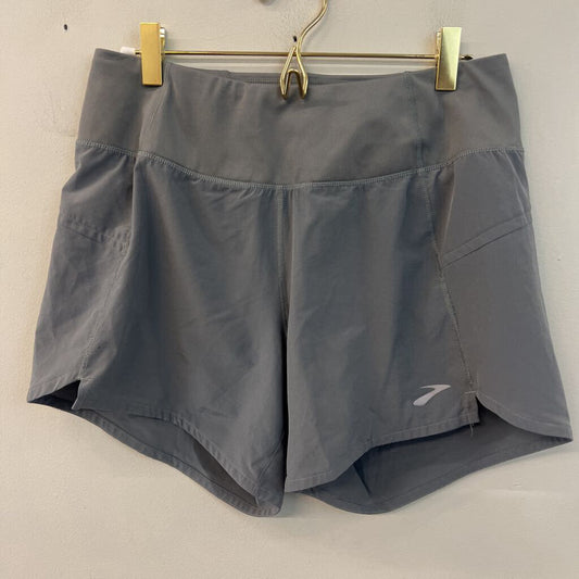 Brooks Grey Athletic Shorts Small